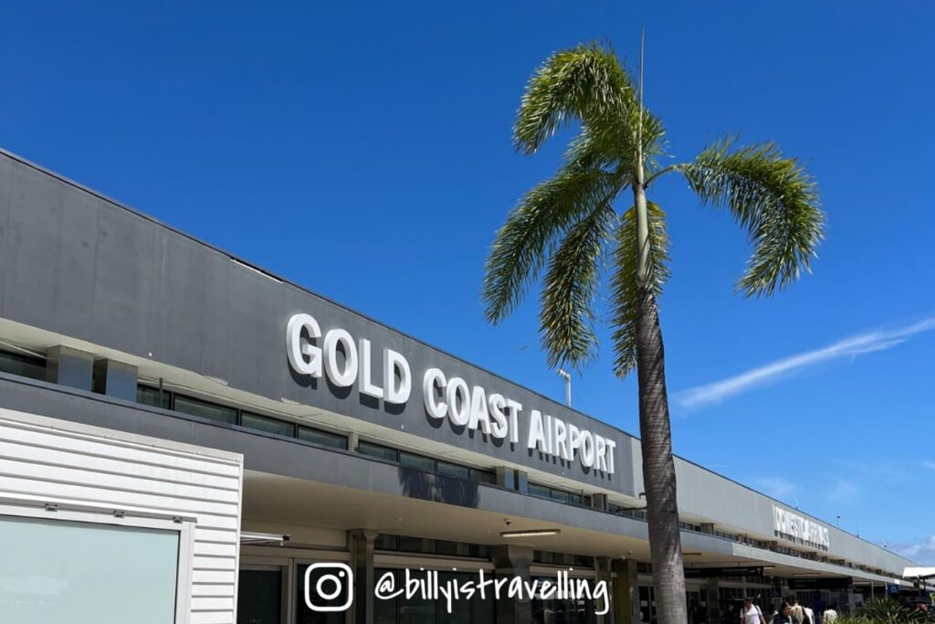 澳洲黃金海岸機場 Gold Coast Airport (OOL)外觀，旅客前往市區的主要入口