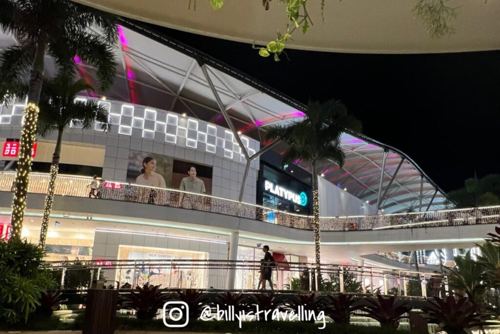 澳洲黃金海岸 Pacific Fair Shopping Centre 太平洋購物中心，電車可直達的大型購物商場