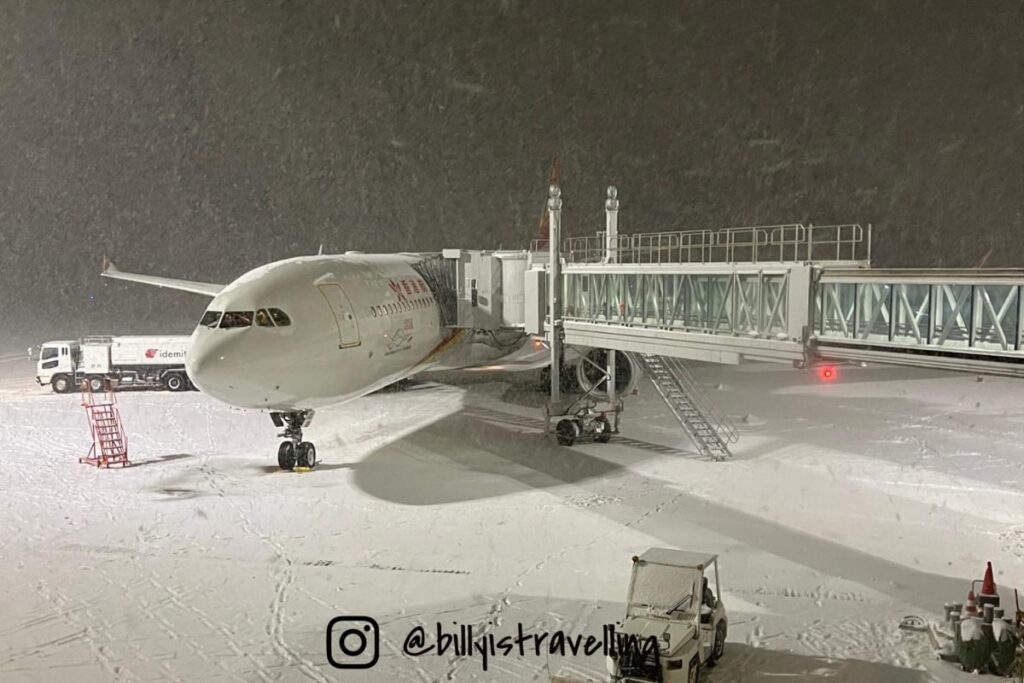 香港航空A330客機執飛香港-函館航線