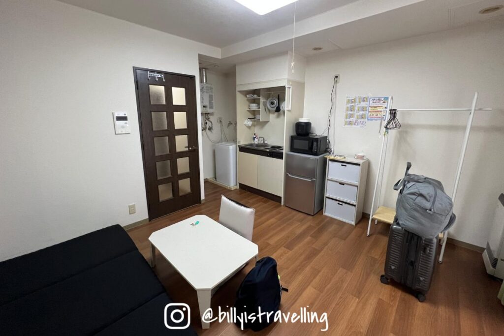 日本語言學校提供的學生單人宿舍，1LDK，開展日本生活