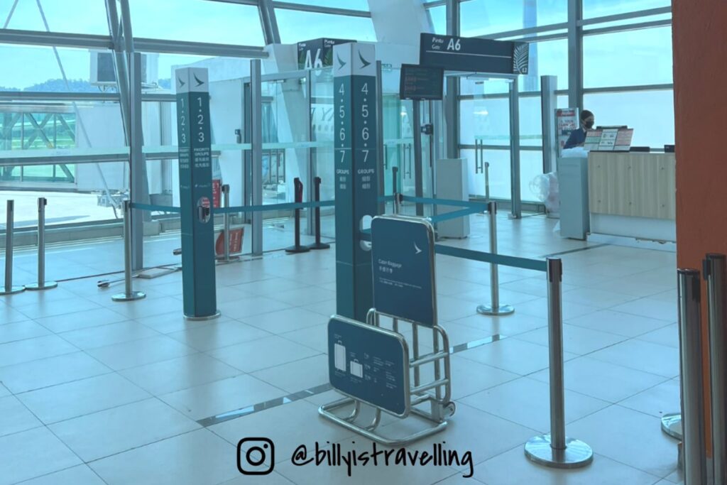 國泰航空登機閘口實施group boarding