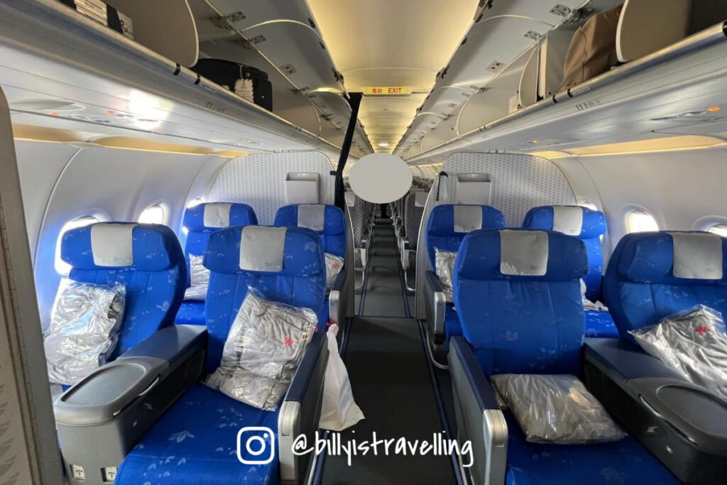 香港航空A320 B-LPY 商務艙內觀