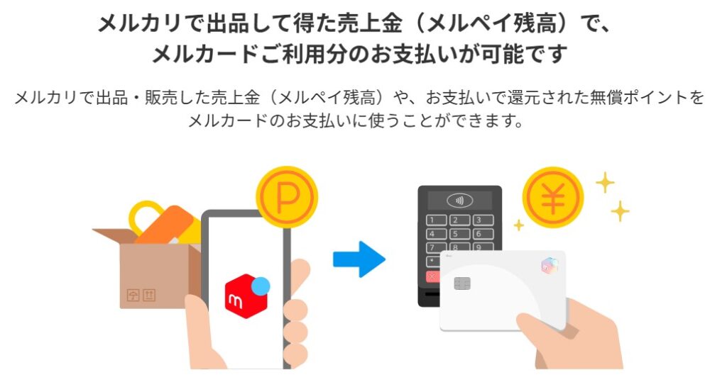 MeruPay內的錢包餘額可以用作信用卡還款