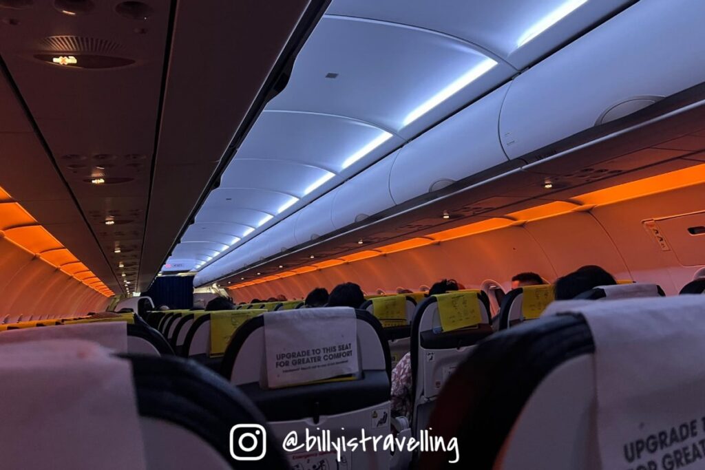 Scoot A321neo機艙環境