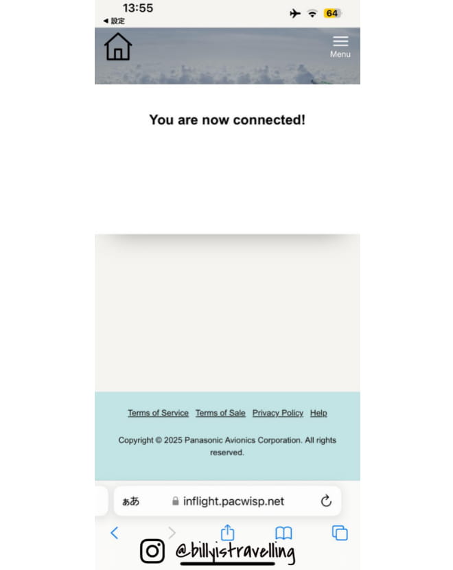 長榮航空為所有乘客提供免費Wi-Fi