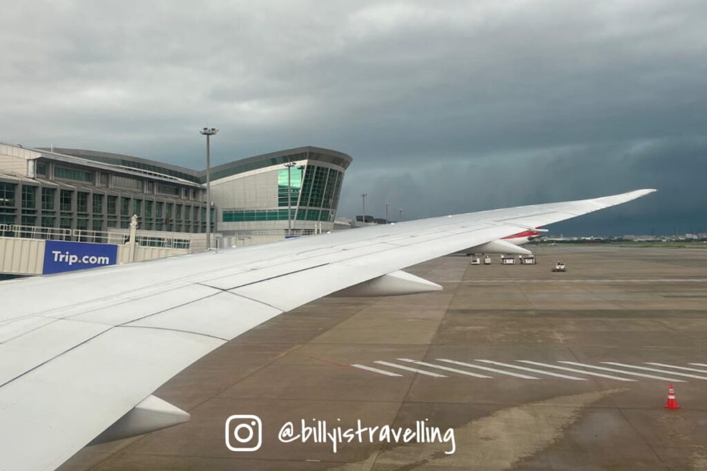 長榮 B787-10 B-17801 經濟艙客位 窗口