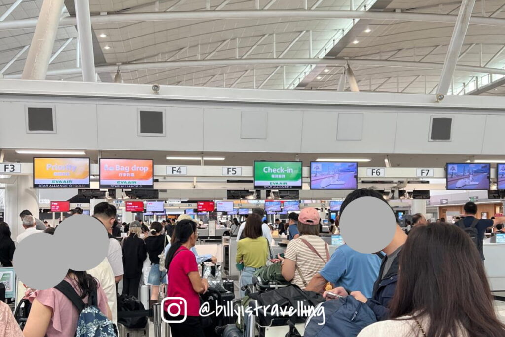 位於福岡機場FUK 國際線Check-in counter