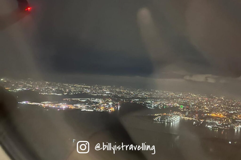 香港航空HX612 抵達大阪關西國際機場