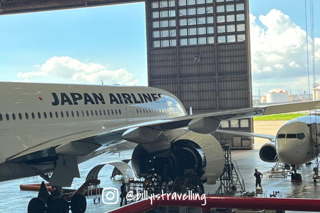 日本航空飛機維修庫 A350 及B737