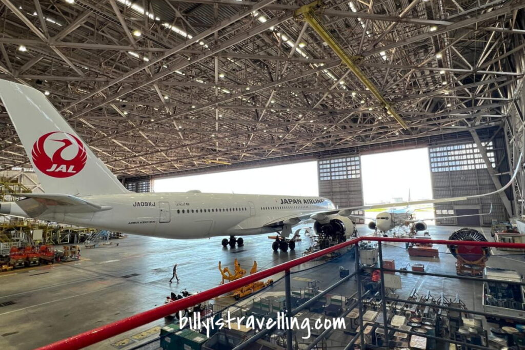 日本航空飛機維修庫 A350