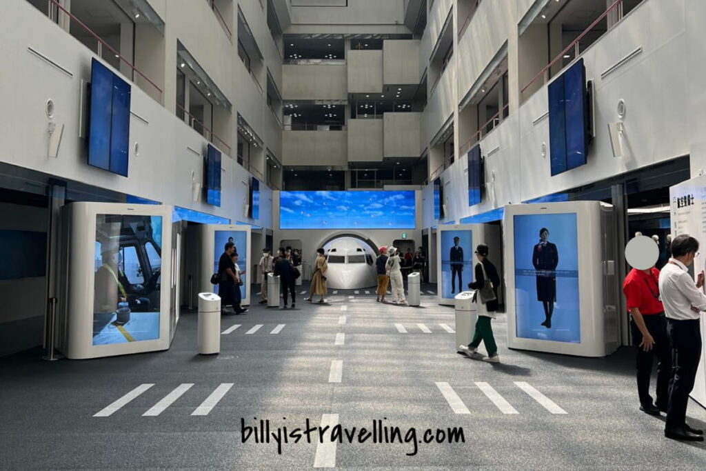 JAL SKY MUSEUM 展示區