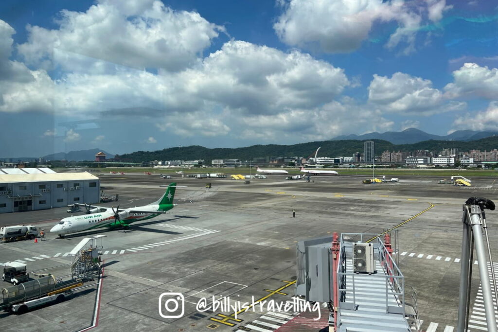 台北松山機場 停機坪