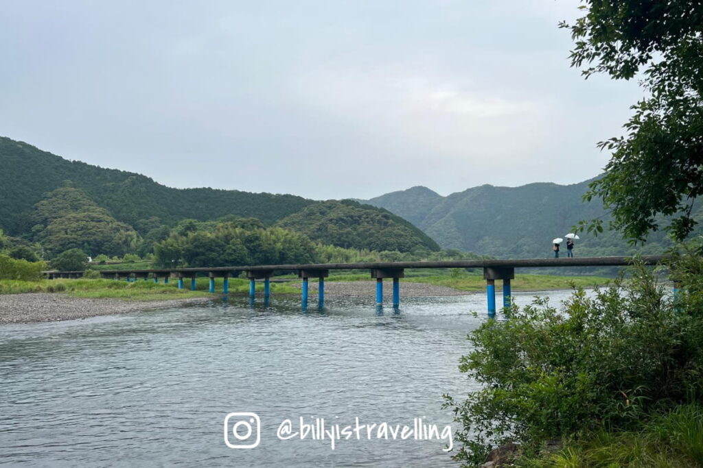 四萬十川佐田沉下橋