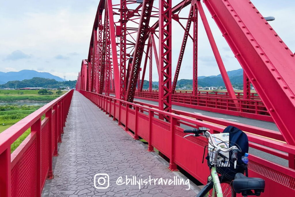 高知四萬十川紅鐵路橋