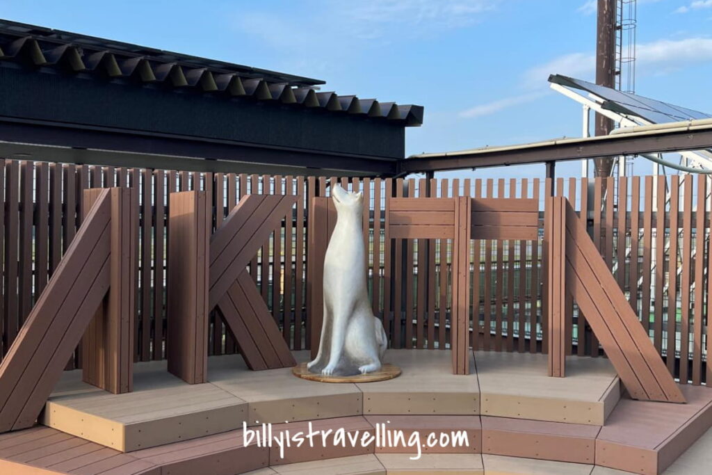 akita airport observation deck