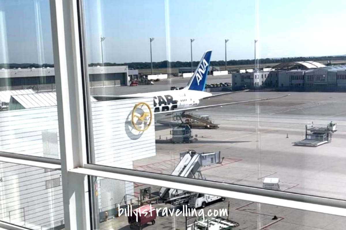 ana b787-9 star wars livery at munich airport