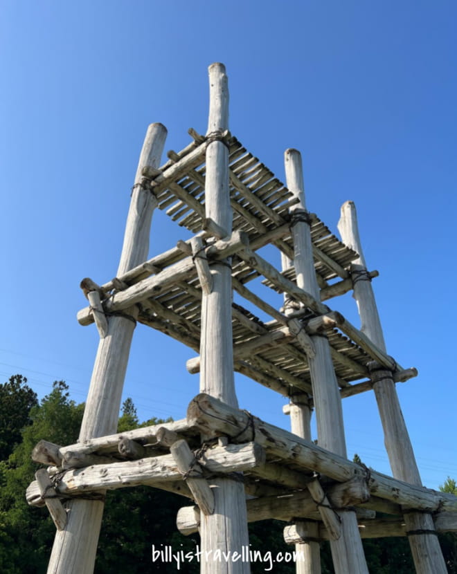 三內丸山遺跡 六柱建築復原