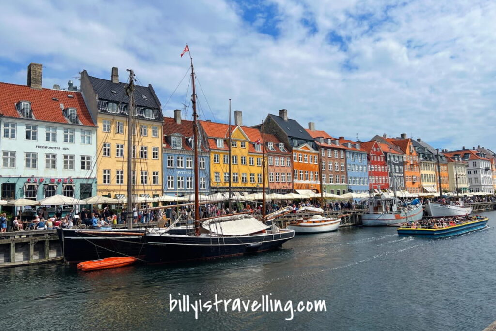colourful houses near the nyhavn waterfront copenhagen