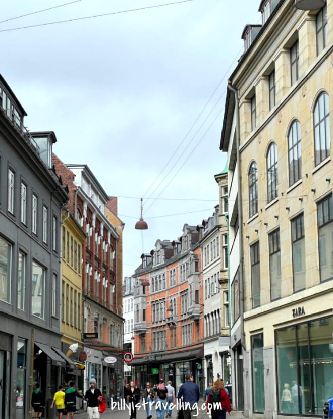 copenhagen stroget shopping street