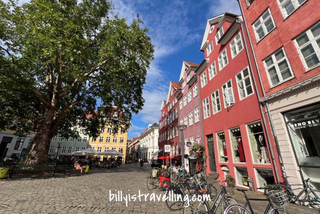 colourful buildings in copenhagen