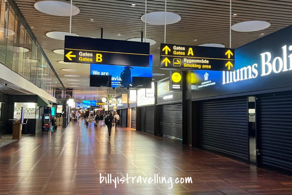 cph airport airside shop