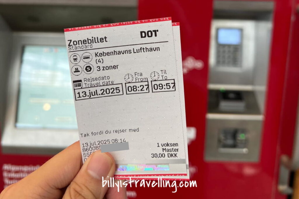 transport to downtown from cph airport ticket