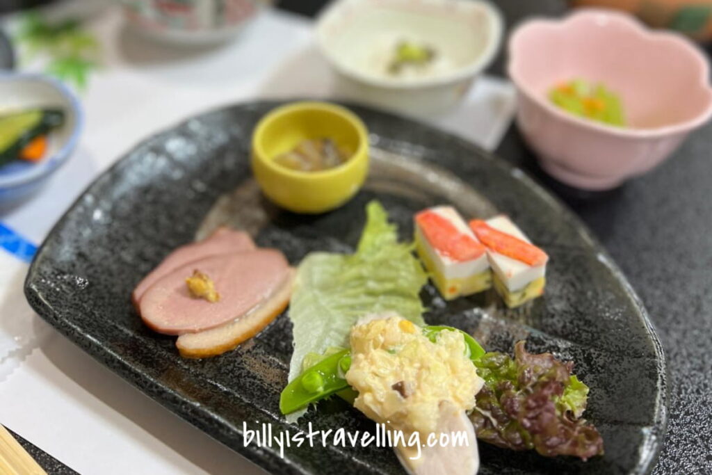 黑湯溫泉晚餐沙律