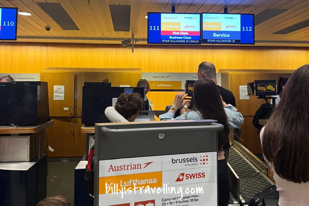 lufthansa cph airport check in counter