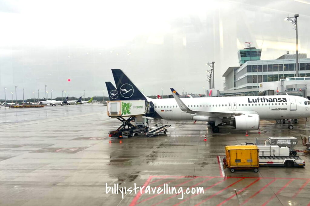 lufthansa lh2447 arrive muc airport