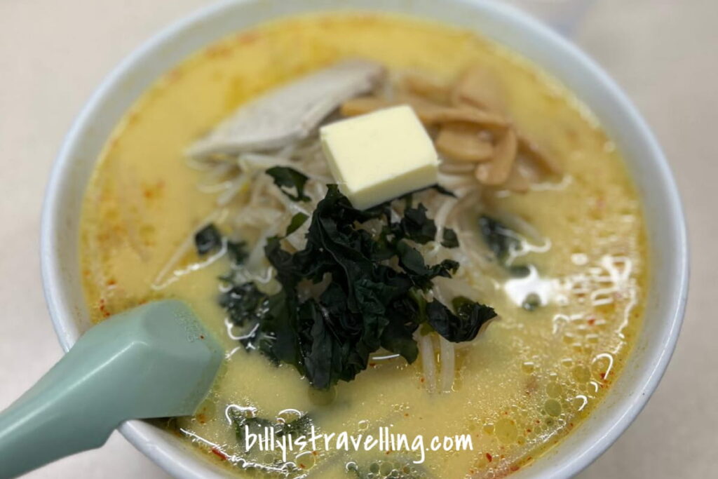 青森味噌咖哩牛奶拉麵