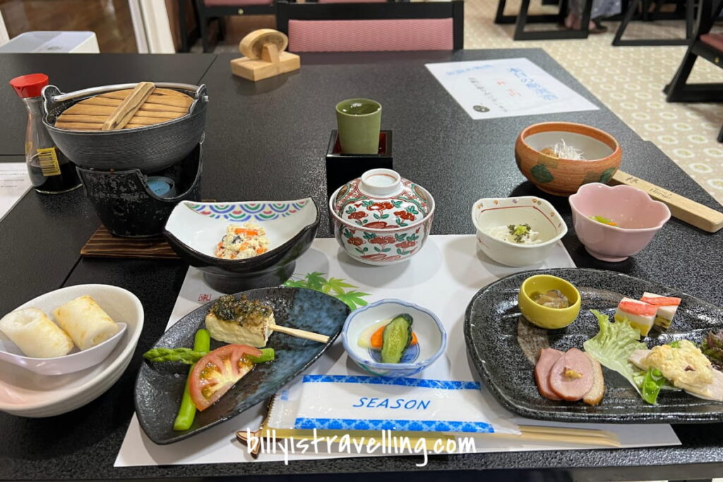 黑湯溫泉一泊兩食晚餐