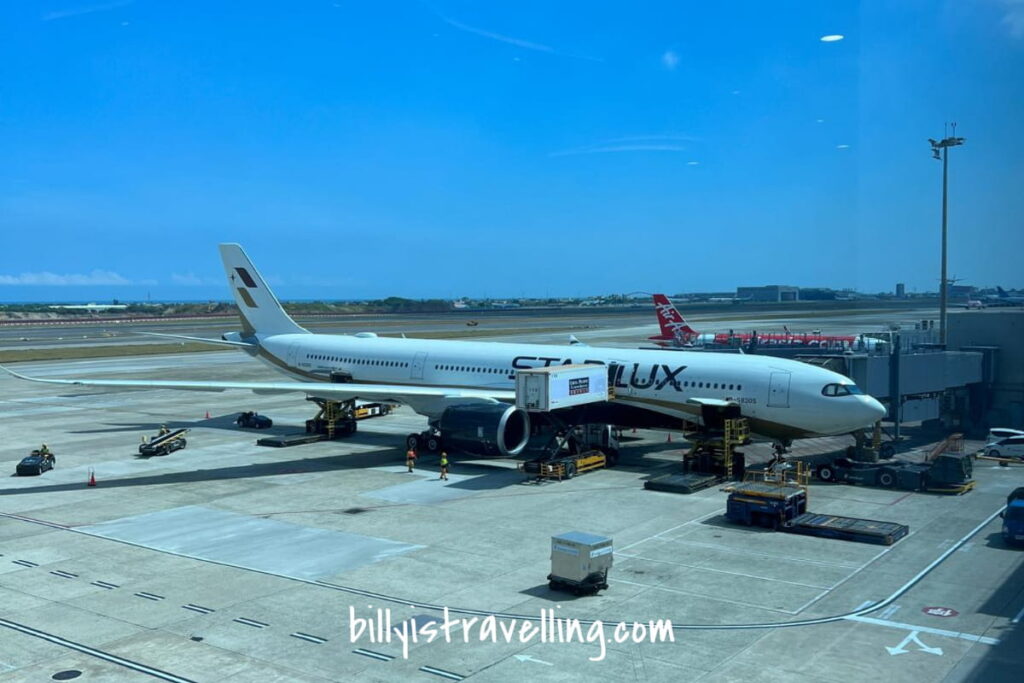 starlux jx822 tpe-kix a330neo