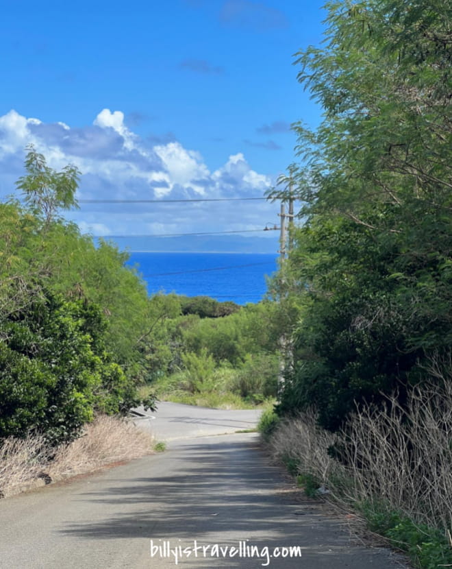 波照間島藍色大海