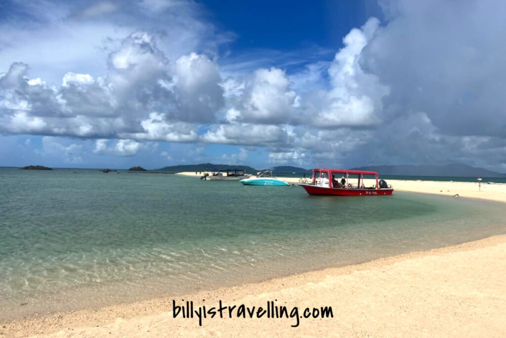 夢幻島的藍天白雲海洋