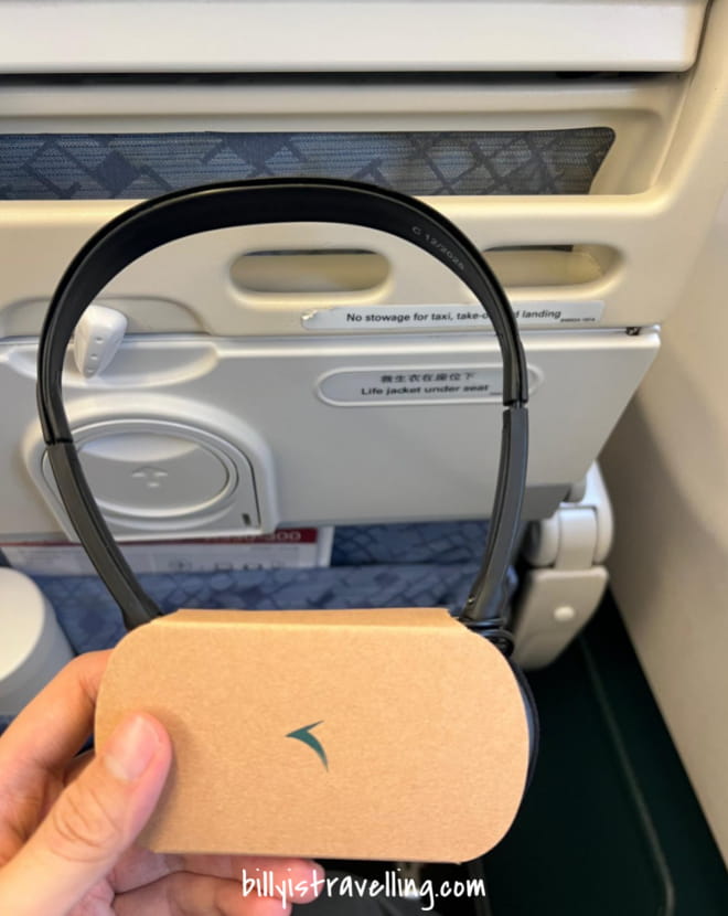 cathay pacific economy headset
