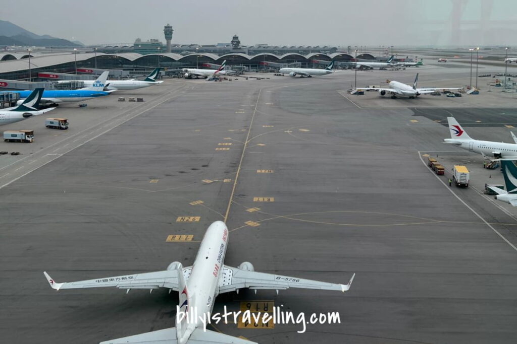 香港機場天際走廊 景色