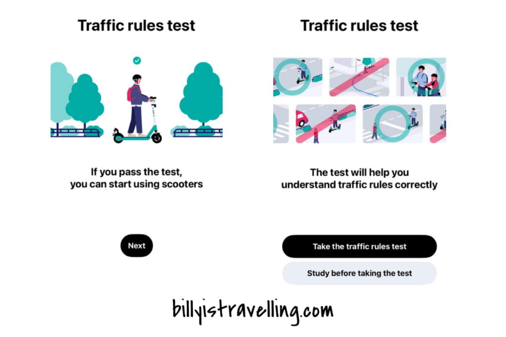 luup traffic test for e-scooter