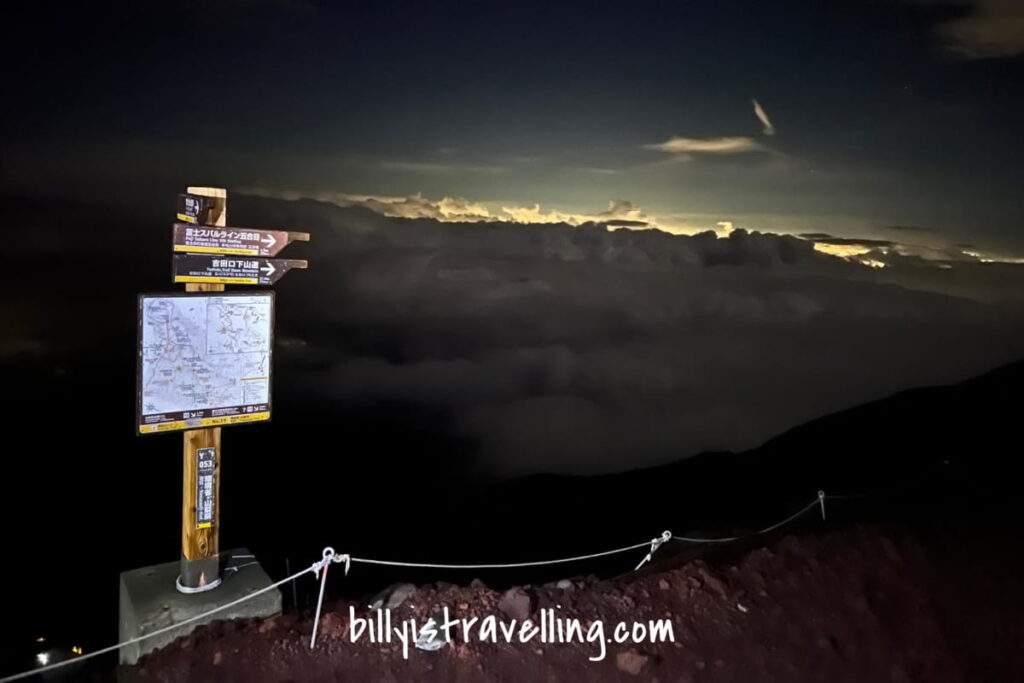 mt fuji hiking hiking at for sunrise