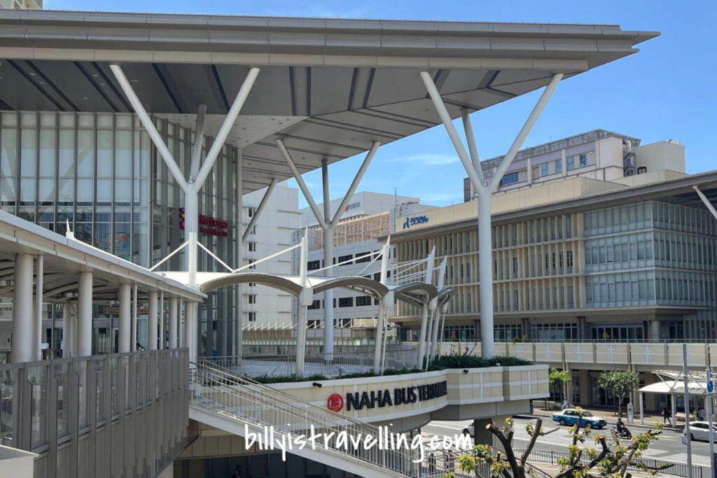 okinawa naha bus terminal near asahibashi station
