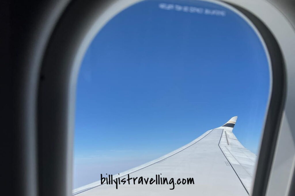 starlux jx234 a330neo window seat view
