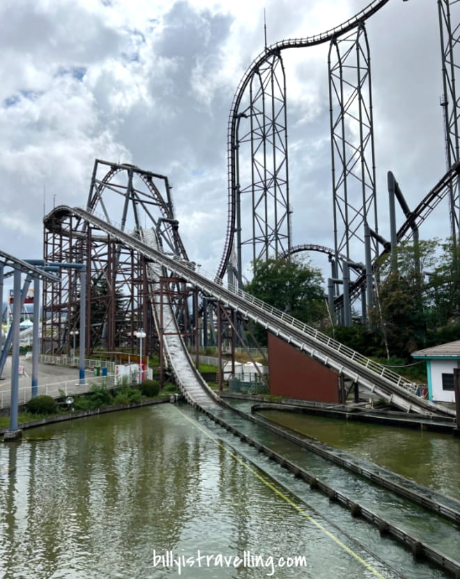 fuji highland theme park roller coaster