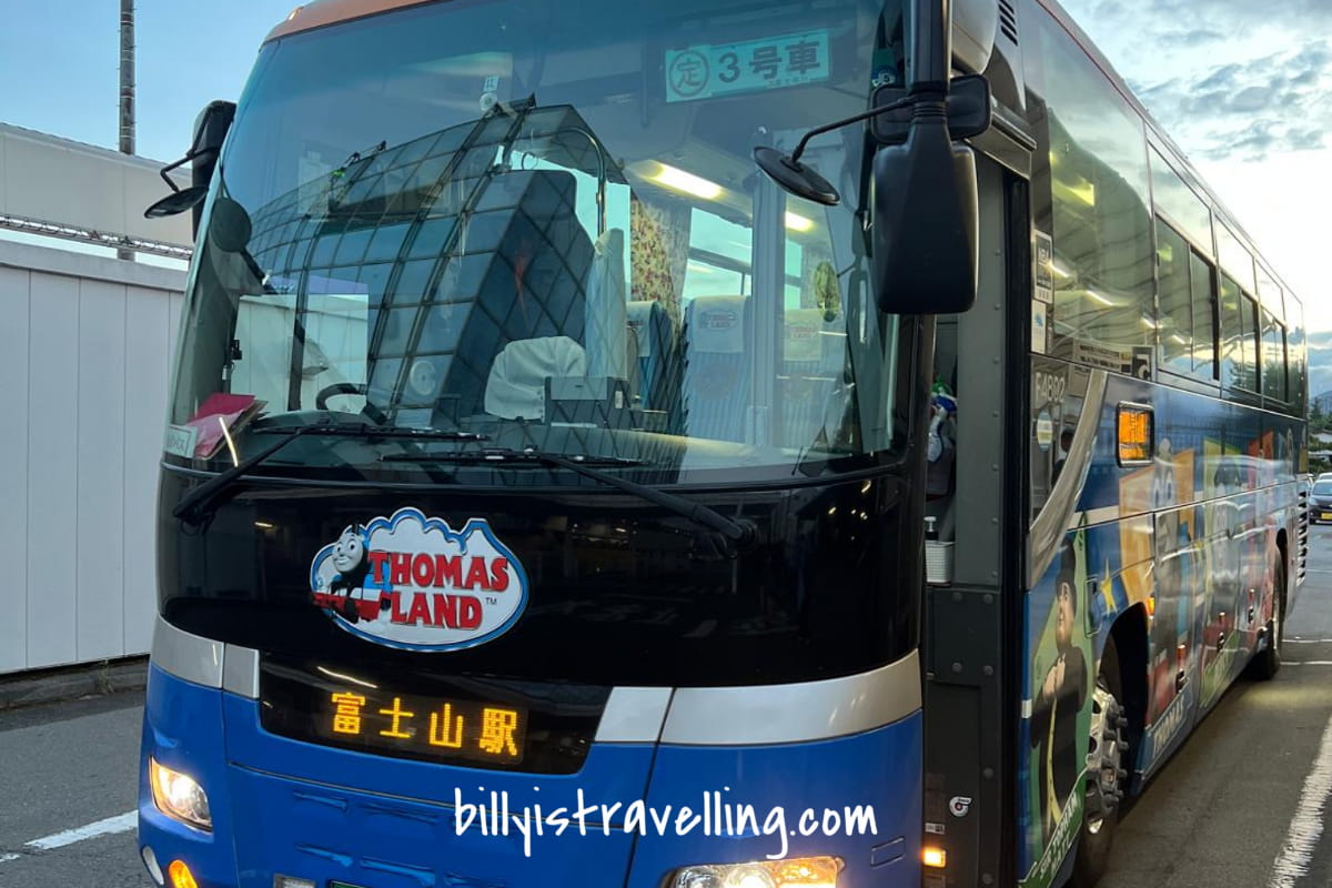highway bus from tokyo haneda airport to fujisan station