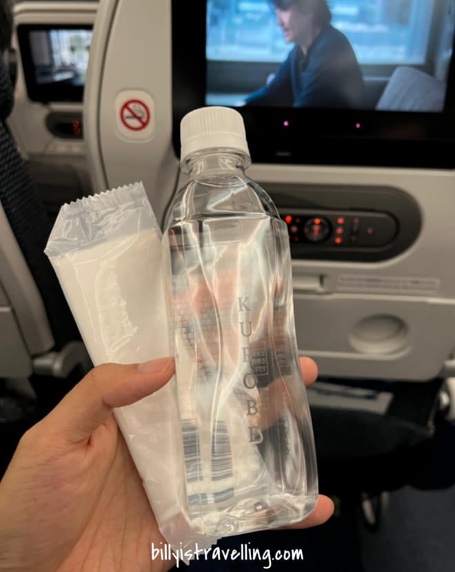 ana nh217 tokyo hnd to munich muc  bottled water