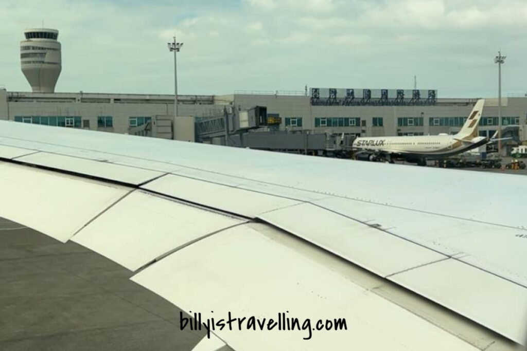 eva br130 depart at tpe