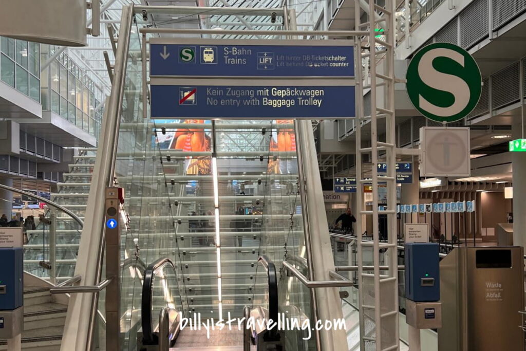 munich s bahn airport station