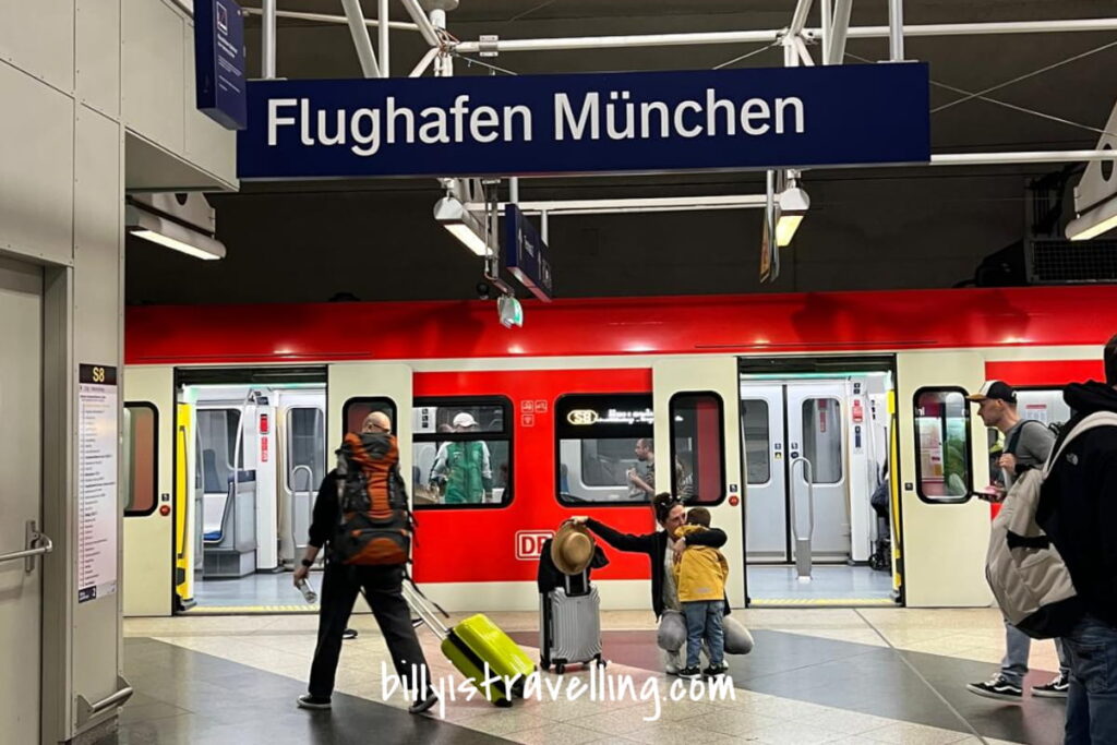 munich airport station